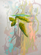 Load image into Gallery viewer, Raymond, Lucie - Deep Dive - 8x12" - Mixed Media