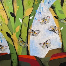Load image into Gallery viewer, Raymond, Lucie - Trees and Little Creatures - Mixed Media - 24x24"