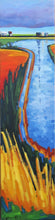 Load image into Gallery viewer, Caouette, Raymond -Journee d'orage - 48x12" - Oil on canvas