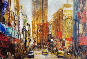 AROMAZ, Carlos - New York - Oil on Canvas, 24x36"