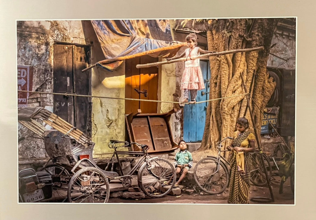 MORIN, Marcel - Équilibre - Huile, 30x40