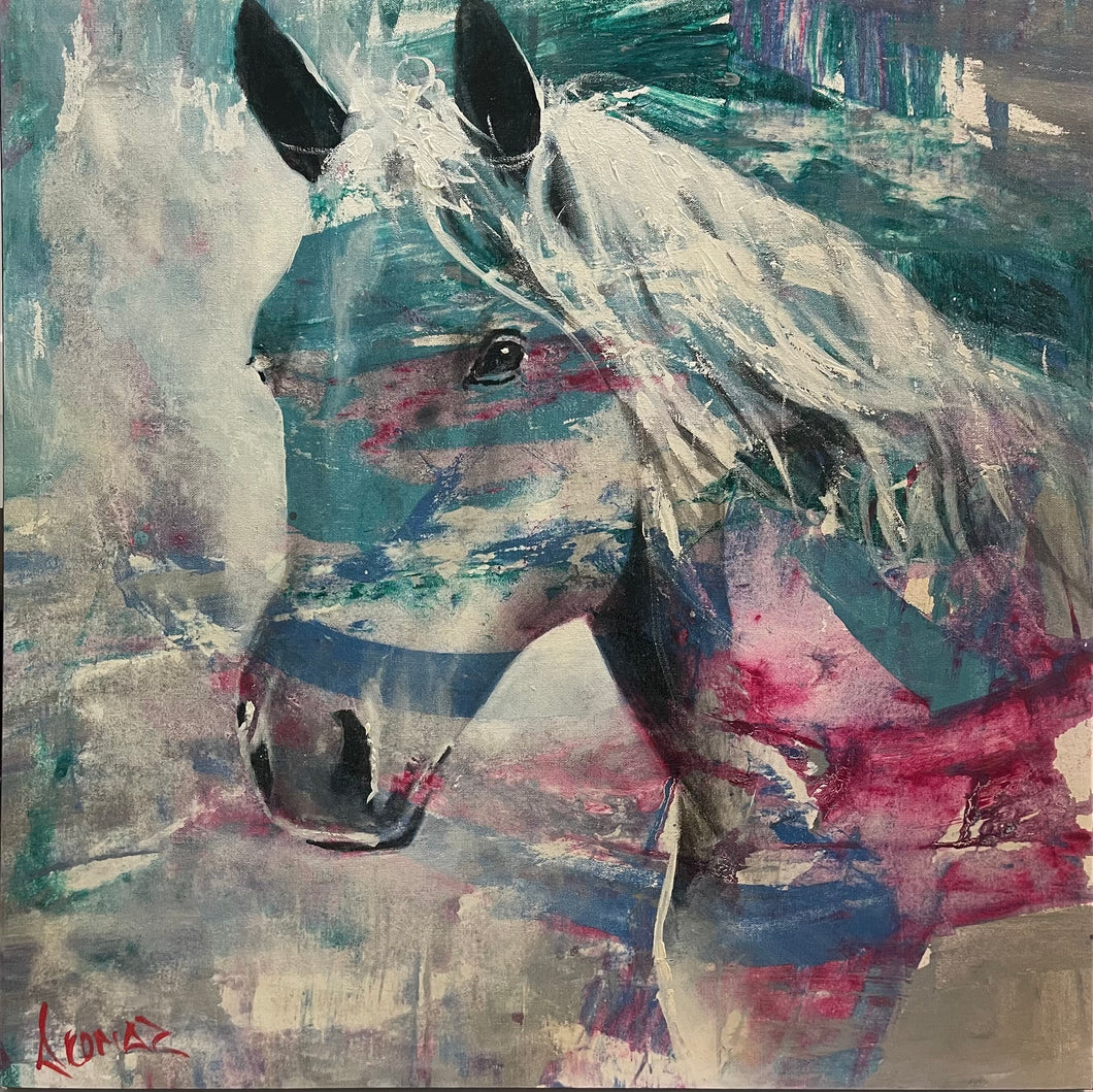 AROMAZ, Carlos - Pilgrim - Oil, 30x30