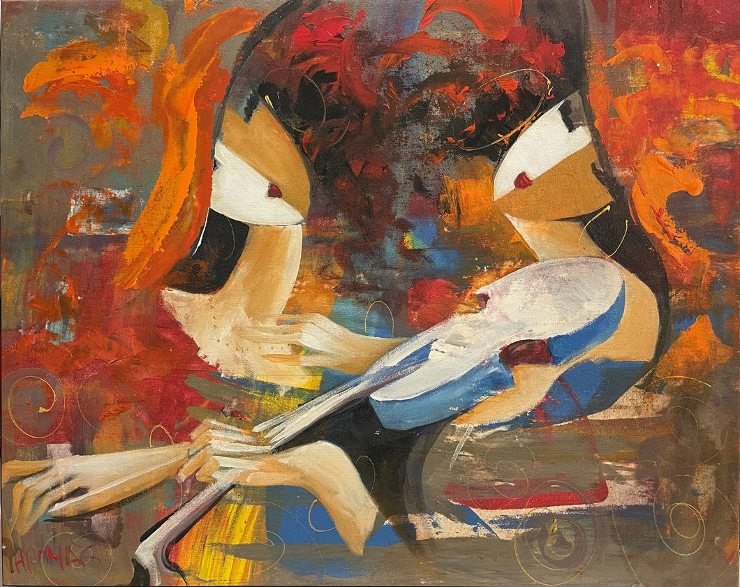 AROMAZ, Carlos - Duo - Oil, 24x30