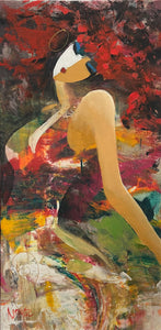 AROMAZ, Carlos - Dance - Oil, 36x18