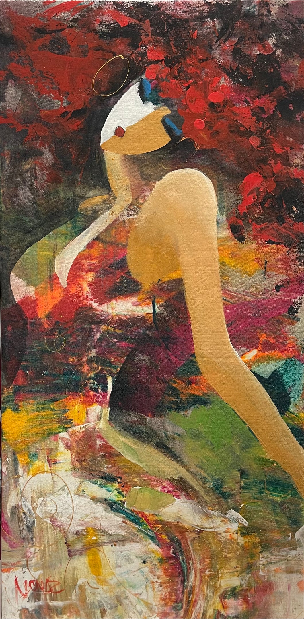 AROMAZ, Carlos - Dance - Oil, 36x18