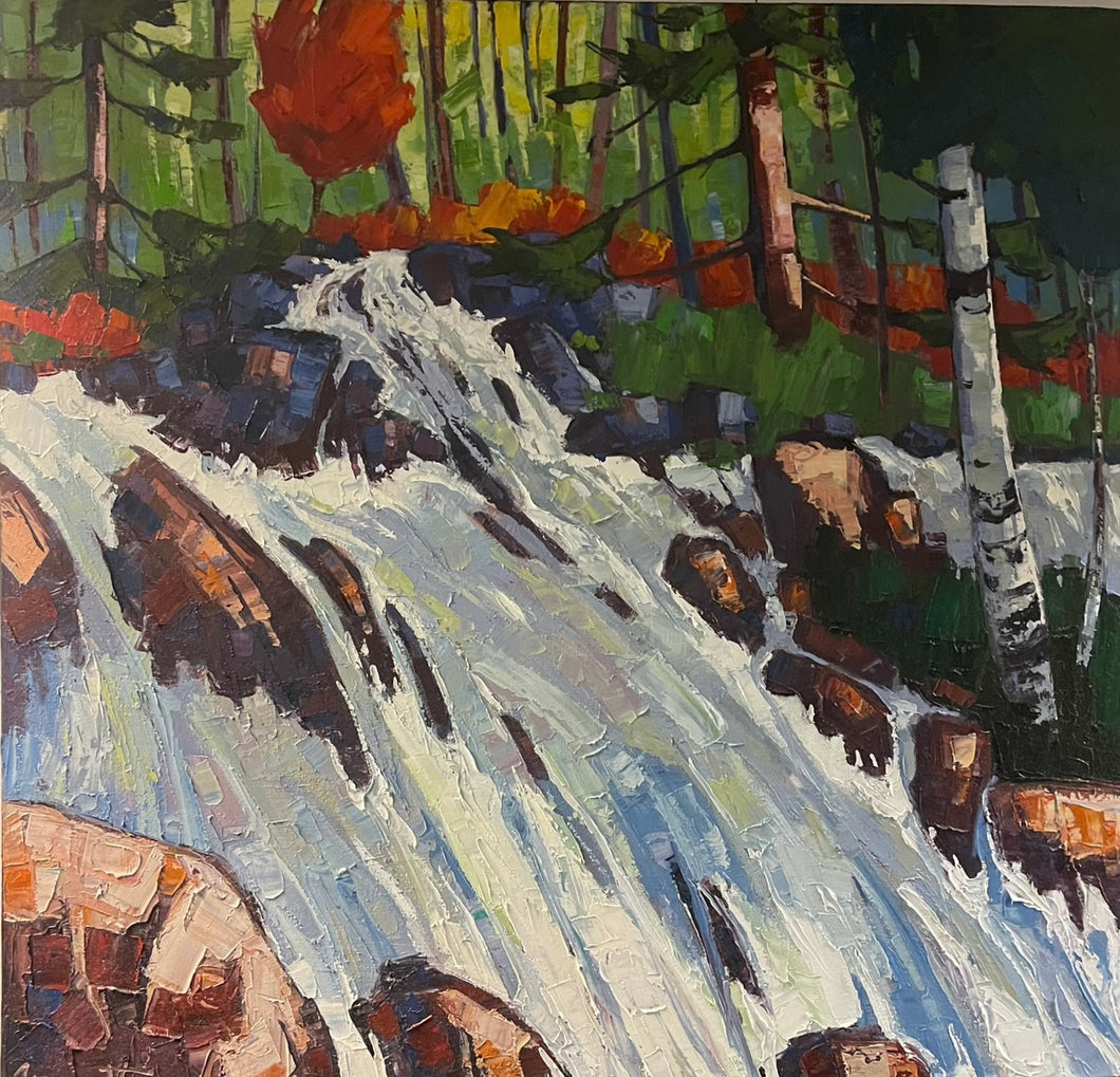 CAOUETTE, Raymond - Fidèle - Oil, 27x28