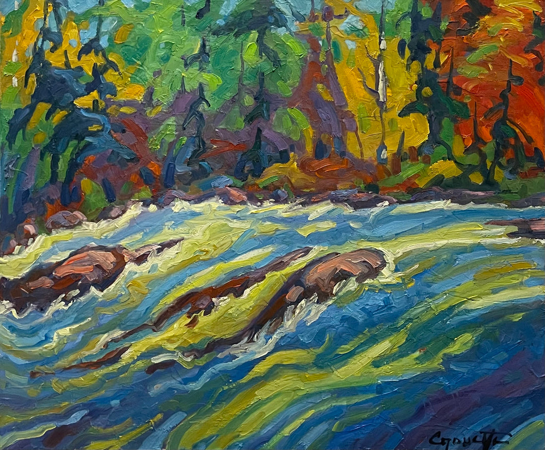 CAOUETTE, Raymond - L'instant Suspendu - Oil, 20x24