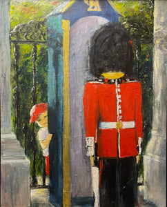 SAVOIE, J. - Surprise 'Jack in the Box' - Huile, 60x48