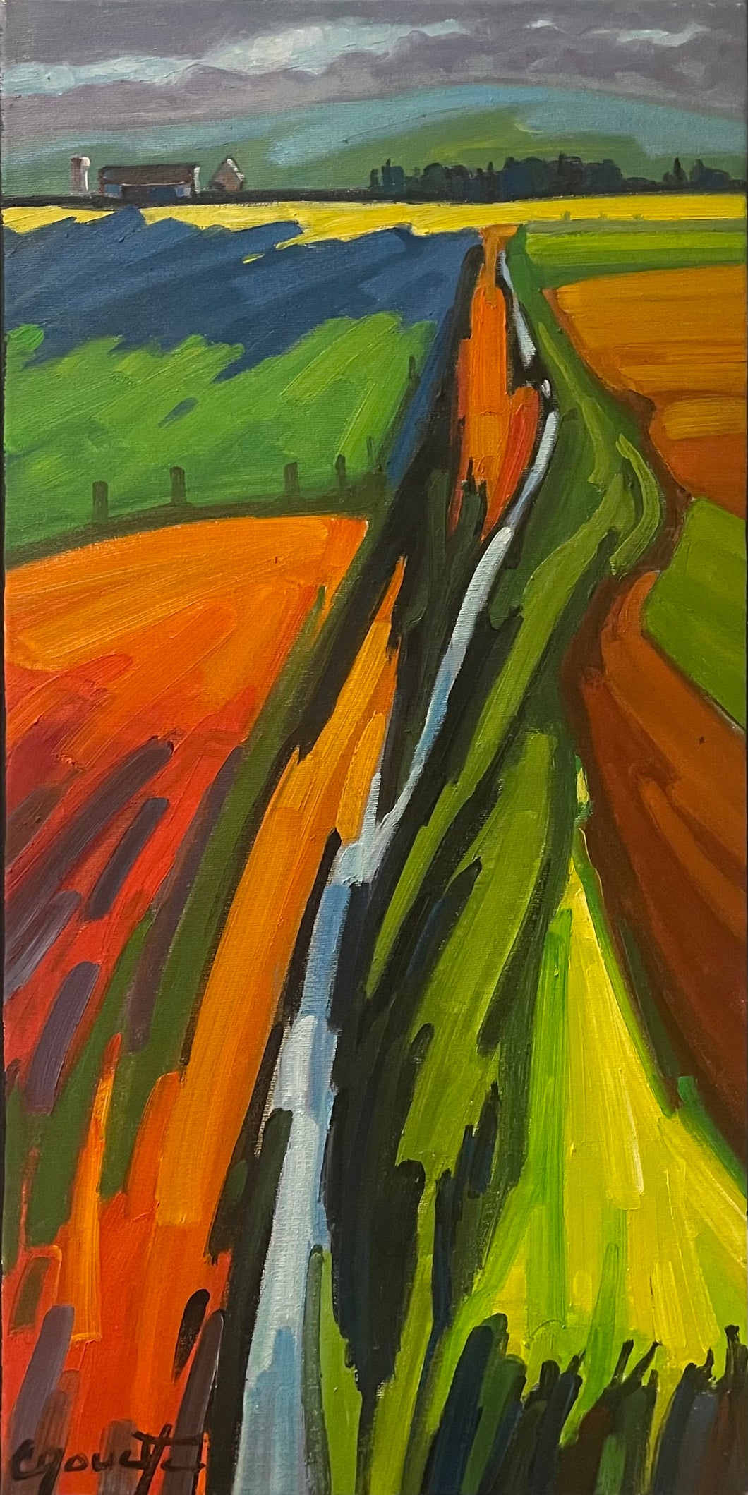 CAOUETTE, Raymond - Scrupule - Oil, 12x6
