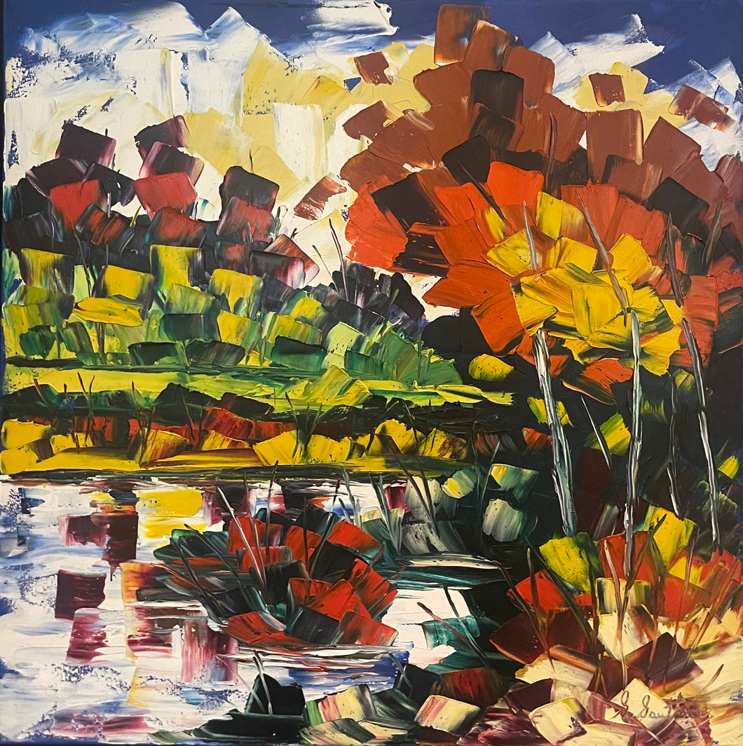 GAUTHIER, Gaetan - Luminosité - Oil, 30x30