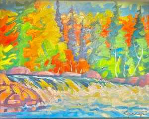 CAOUETTE, Raymond - Noble Rivière - Oil, 16x20