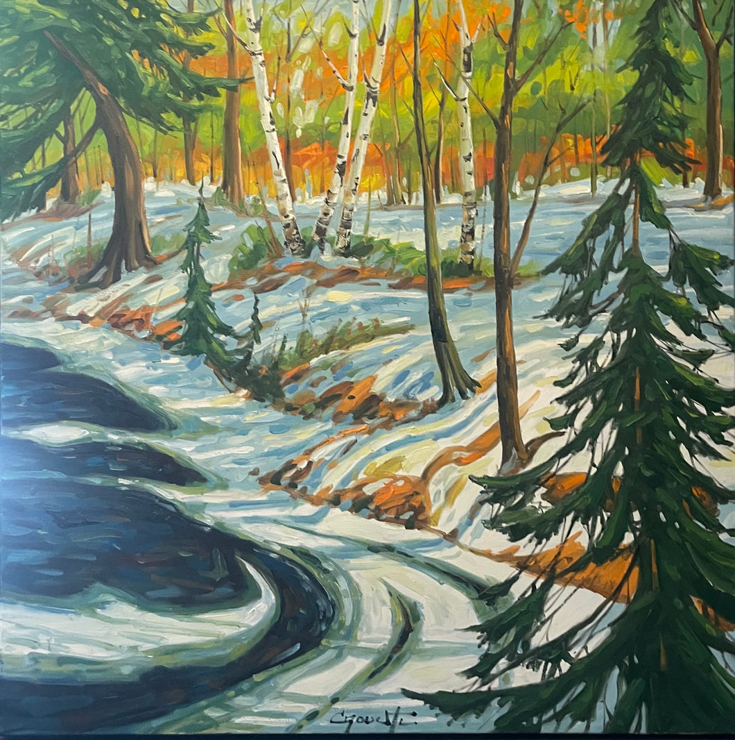 CAOUETTE, Raymond - Special - Oil, 36x36