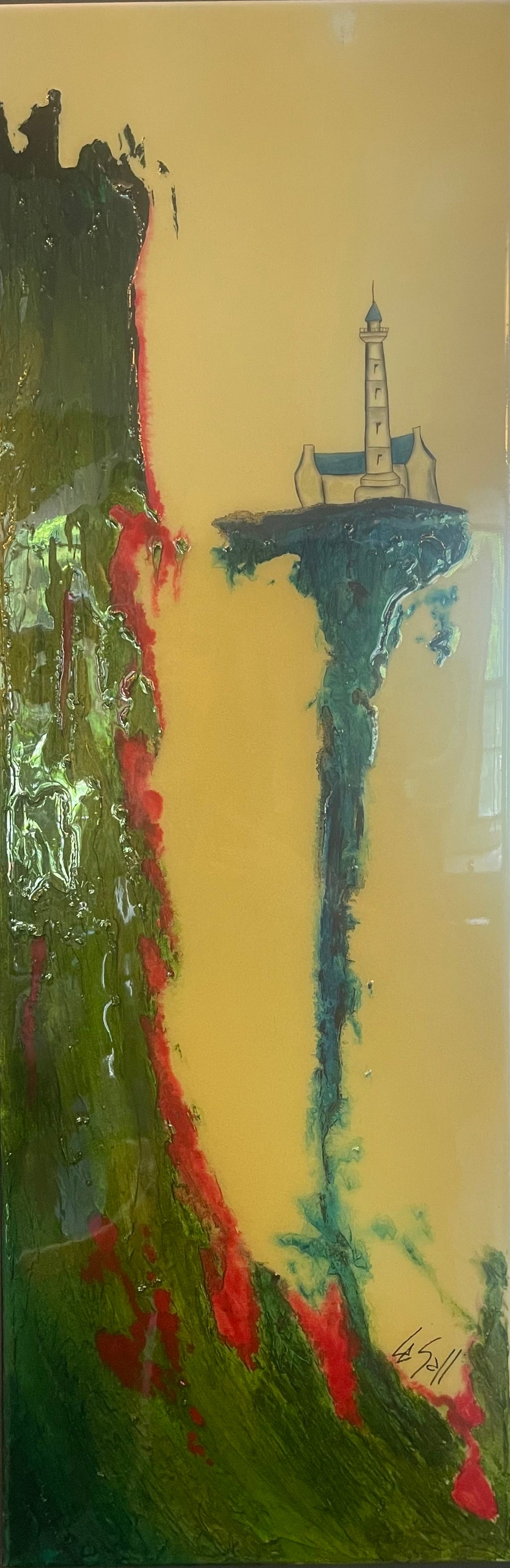 LEGALL, Lydie - Le Souffle de la Terre - Acrylic