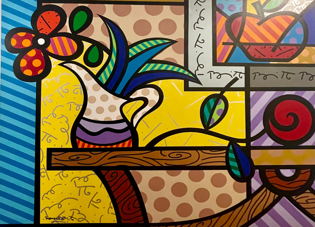 BRITTO, Romero - Living - Oil, 48x60