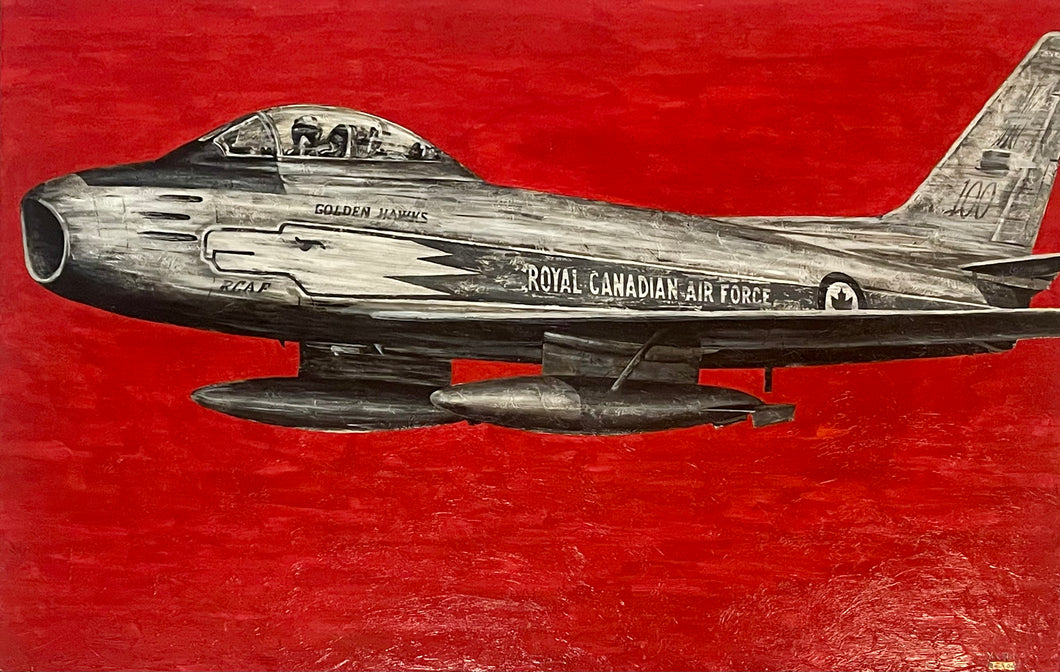 VANKLEI, Daniel - Hawk One - Oil, 48x75