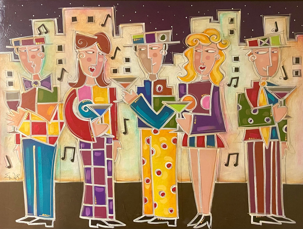 WAUGH, Eric - Last Call - Oil, 40x53