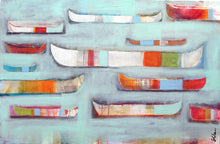 Load image into Gallery viewer, LEBLANC - Sylvain - Tous ensembles - 22x34&quot; - Technique mixte - $ 1490.
