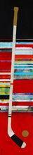 Load image into Gallery viewer, LEBLANC - Sylvain - Zone adverse II - technique mixte - 15x72&quot; or 72x15&quot;  $ 2200.
