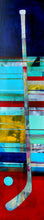 Load image into Gallery viewer, LEBLANC - Sylvain - Zone adverse - technique mixte -15x72&quot; or 72x15&quot;  $ 2200.
