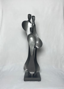KRAMER, Family with One Child, Steel, 12"