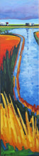 Load image into Gallery viewer, Caouette, Raymond -Journee d&#39;orage - 48x12&quot; - Oil on canvas
