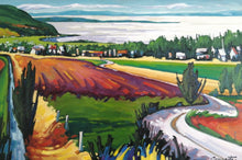 Load image into Gallery viewer, CAOUETTE, Raymond - Labour a Baie St. Paul - OIl, 24x36&quot;

