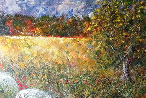 Marshall, Joe Foster- Sun on the Leaves - 60x88" - oil on canvas